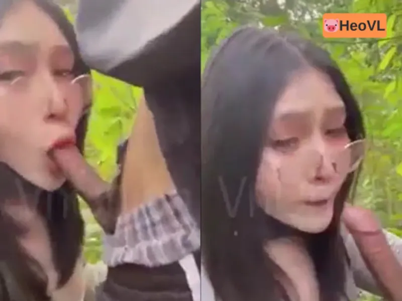 đi dã ngoại tiện xoạc người tình ở trong rừng